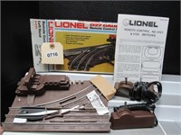 Lionel Remote Control Switch Lft Hand 6-5121 IOB