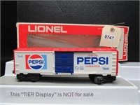 Lionel Pepsi Boxcar 6-7800 IOB
