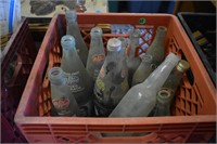 Vintage Glass Dr. Pepper & Coke Bottles