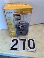 Utility Electric milk house heater