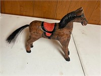 Wooden Horse Figurine
