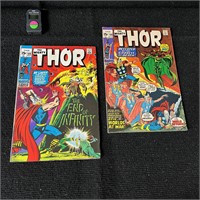 Thor 186 & 188 Thor Silver Age Marvel