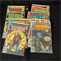 Bronze Age DC War Comics w/Sgt. Rock