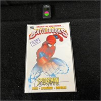 Battlebooks Spider-man Signed By Bill Tucci