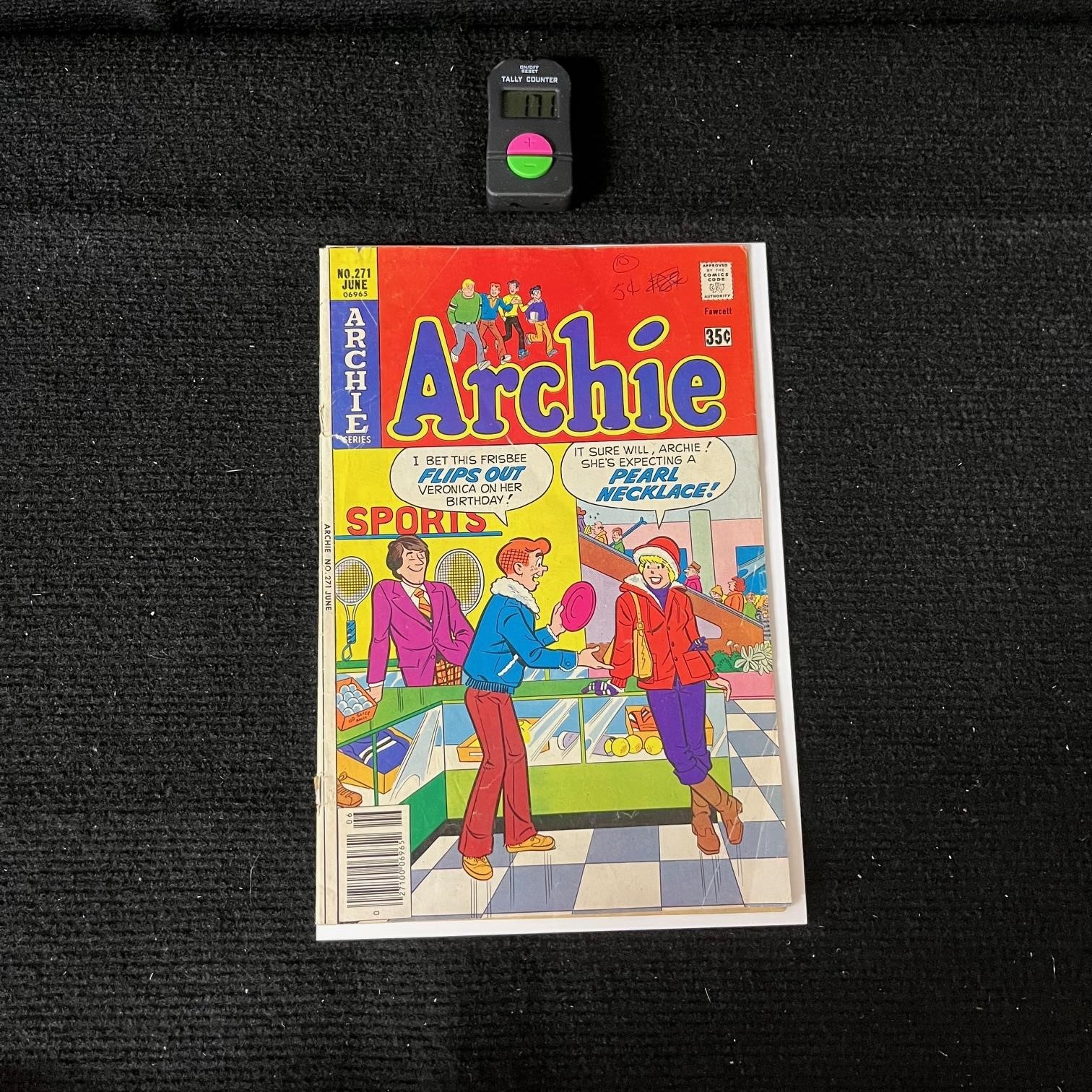 Archie 271 Pearl Necklace innuendo Cover
