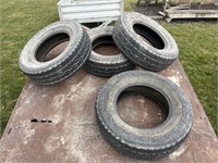 4 tires- P265/70R17