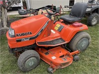 Kubota G1800-s lawn tractor- runs