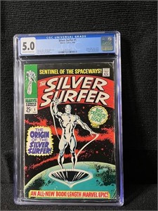 Silver Surfer 1 CGC 5.0 FMV $600