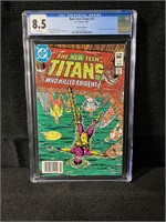 New Teen Titans 33 CGC 8.5 w/Ronin Insert