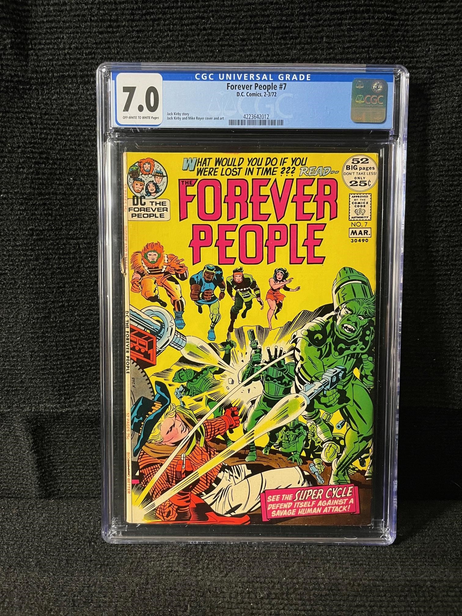 Forever People 7 CGC 7.0