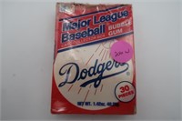 MLB BASBALL DODGERS BUBBLE GUM BOX