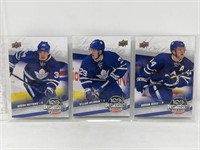 3 2017 Toronto Maple Leafs hockey cards