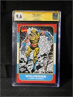 X-men Legends 1 CGC 9.6 SS Dominique Wilkins Sig