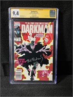 Darkman 1 CGC SS 9.4 Signed by Bob Budiansky