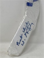 Autographed mini stick- Walter Gretzky