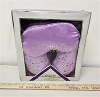 Alchemy Living Neck Pillow and Eye Mask Set- NIP