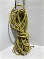 Yellow rope