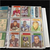 1966 Topps Football Card Lot