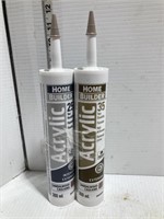 2 tubes of sandalwood acrylic caulking