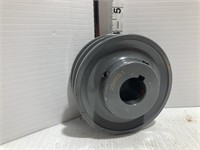 Double groove pulley