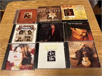 9 Country CDs