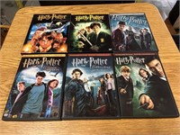 6 Harry Potter DVD Movies