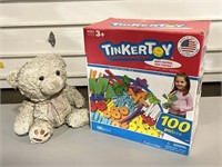 Tinker toy & bear