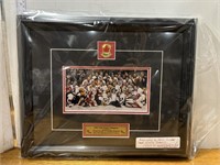 Autographed Canada 2002 Gold medal photograph