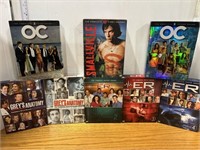 Lot of DVDs: Grey’s Anatomy, ER, The OC, Misc.