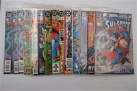 LOT OF 14 SUPERMAN COMICS INC KEYS