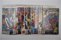LOT OF 14 ADVENTURES OF SUPERMAN COMICS