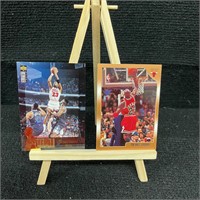 Michael Jordan Basketball Card lot of 2