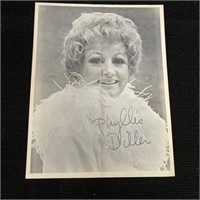 Phyllis Diller Signed Playbill W/WW LOA