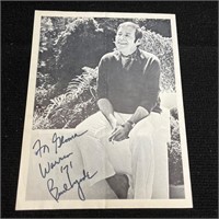 Paul Lynde Signed Playbill w/ WW LOA