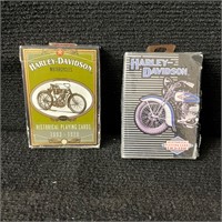 Harley Davidson Playing Cards