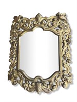 Florentine Style Gilt Timber Wall Mirror,