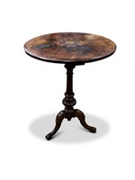 Victorian Inlaid Occasional Table,
