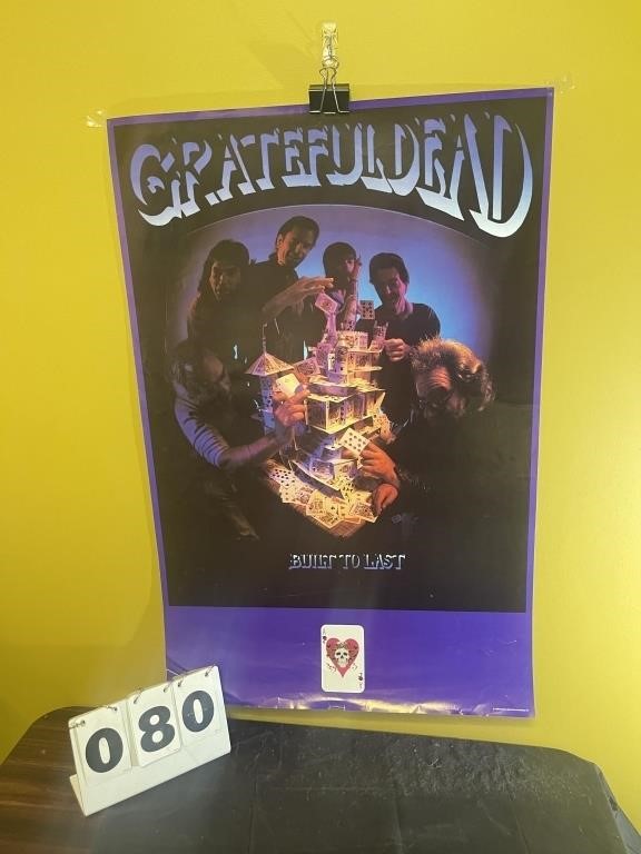Grateful Dead & Jerry Garcia Memorabilia Estate Auction