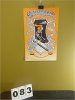 Grateful Dead Morning Glory Venue Poster