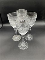 (9) Waterford Marquis Crystal