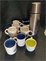 (9) Miscellaneous Coffee Mugs