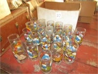 20+ SMURFS CHARACTER GLASSES