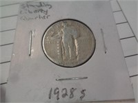 1928 - S STANDING LIBERTY QUARTER