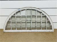 Painted Arched Architectural Window