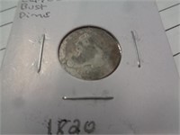 1820 CAPPED BUST DIME