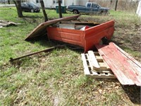 2 WHEEL TRUCK BED TRAILER [ NO TITLE], TRUCK