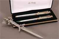 Boxed Set of Two de Burg Pens,