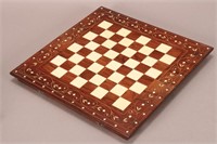 Early 20th Century Indian Inlaid Ivory Chess Board
