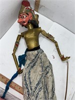 Indonesian Stick Puppet with removeable head