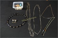 NECKLACES, EARRINGS, STONES/BEADS